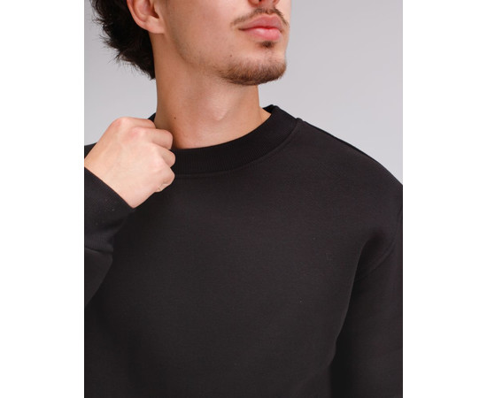 Изображение 3 Медицинский утепленный свитшот мужской Онтарио черный р. L, "БЕЛЫЙ ХАЛАТ" 479-321-730, Размер: L, Цвет: черный