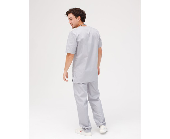 Зображення 2 Медичний костюм чоловічий Граніт сірий р. 54, "БІЛИЙ ХАЛАТ" 130-328-710, Розмір: 54, Цвет: сірий