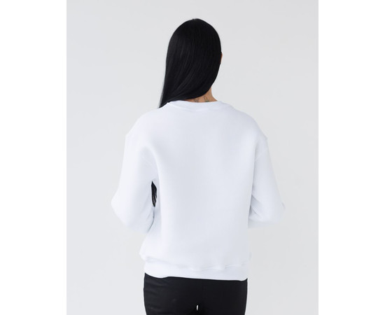 Зображення 2 Медичний утеплений світшот жіночий Онтаріо білий р. M, "БІЛИЙ ХАЛАТ" 473-324-842, Розмір: M, Цвет: білий