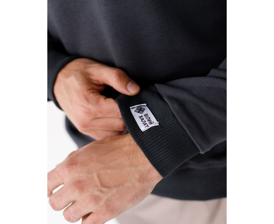 Зображення 4 Медичний світшот Монреаль чоловічий темно-сірий р. M, "БІЛИЙ ХАЛАТ" 470-408-758, Розмір: M, Цвет: темно-сірий