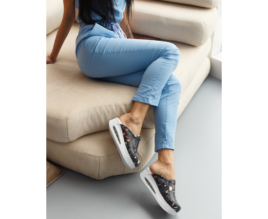 Зображення 2 Взуття медичне сабо Health black з підошвою AirMax р. 40, "БІЛИЙ ХАЛАТ" 352-321-826, Розмір: 40, Цвет: health black
