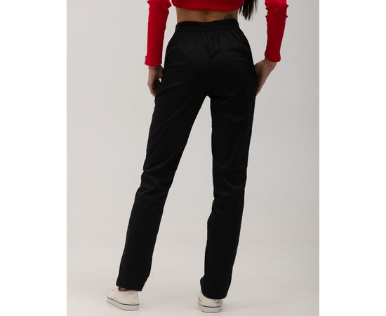 Зображення 2 Медичні жіночі брюки Торонто чорні р. 52, "БІЛИЙ ХАЛАТ" 390-321-708, Розмір: 52, Цвет: чорний