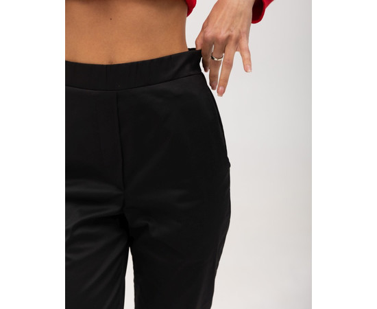 Зображення 3 Медичні жіночі брюки Торонто чорні р. 52, "БІЛИЙ ХАЛАТ" 390-321-708, Розмір: 52, Цвет: чорний