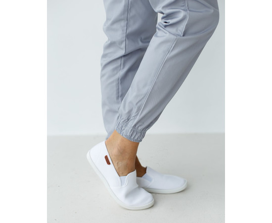 Изображение 4 Медицинские штаны женские джоггеры серые р. 50, "БЕЛЫЙ ХАЛАТ" 303-328-730, Размер: 50, Цвет: серый