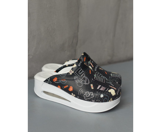 Зображення 5 Взуття медичне сабо Health black з підошвою AirMax р. 37, "БІЛИЙ ХАЛАТ" 352-321-826, Розмір: 37, Цвет: health black