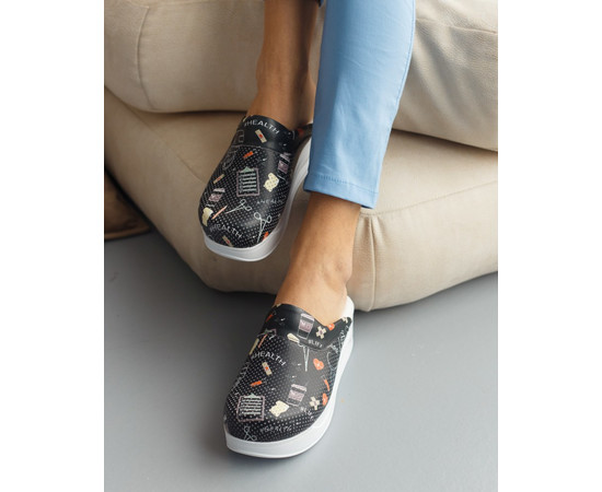 Изображение 6 Обувь медицинская сабо Health black c подошвой AirMax р. 35, "БЕЛЫЙ ХАЛАТ" 352-321-826, Размер: 35, Цвет: health black