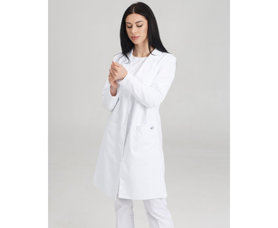 Зображення 8 Халат медичний жіночий Київ білий р. 44, "БІЛИЙ ХАЛАТ" 431-324-677, Розмір: 44, Цвет: білий