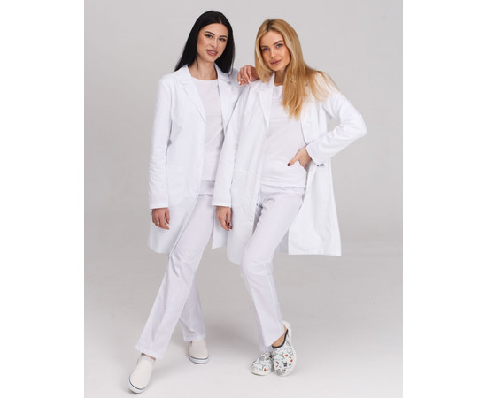 Зображення 9 Халат медичний жіночий Київ білий р. 50, "БІЛИЙ ХАЛАТ" 431-324-677, Розмір: 50, Цвет: білий