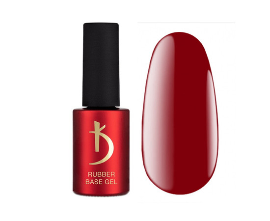 Зображення  База кольорова Kodi Color Rubber Base Gel Cranberry стигла журавлина, 7 мл, Об'єм (мл, г): 7, Колір: Сranberry