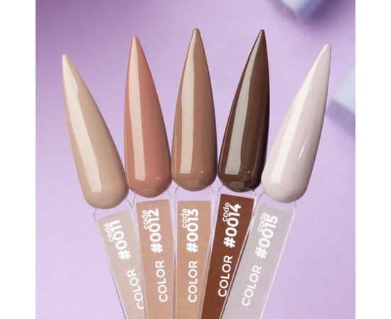 Зображення 2 Гель-лак DNKa' Color №0011, 12 мл, Об'єм (мл, г): 12, Колір: 0011