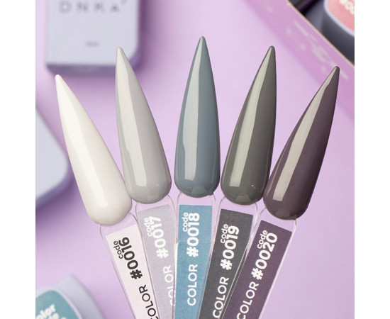 Зображення 2 Гель-лак DNKa' Color №0020, 12 мл, Об'єм (мл, г): 12, Колір: 0020