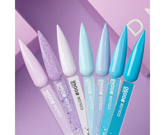 Зображення 2 Гель-лак DNKa' Color №0046, 12 мл, Об'єм (мл, г): 12, Колір: 0046