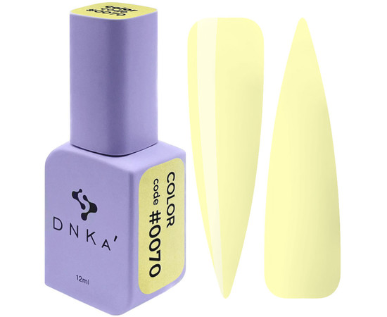 Зображення  Гель-лак DNKa' Color №0070, 12 мл, Об'єм (мл, г): 12, Колір: 0070