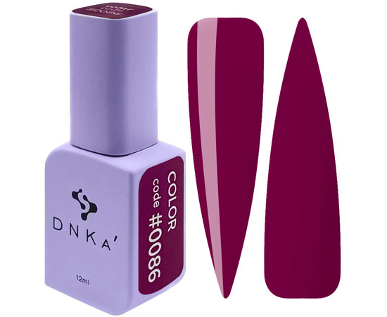 Изображение  Гель-лак DNKa' Color №0086, 12 мл, Объем (мл, г): 12, Цвет: 0086