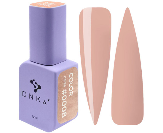 Зображення  Гель-лак DNKa' Color №0008, 12 мл, Об'єм (мл, г): 12, Колір: 0008