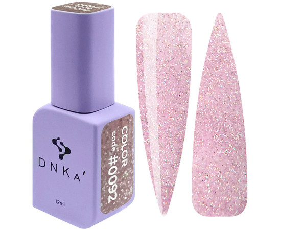 Зображення  Гель-лак DNKa' Color №0092, 12 мл, Об'єм (мл, г): 12, Колір: 0092
