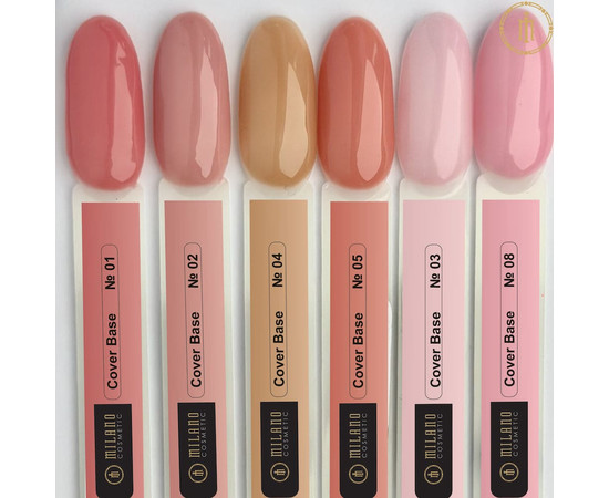 Изображение 3 Цветная база Milano Cover Base №05, 12 мл, Объем (мл, г): 12, Цвет: 05