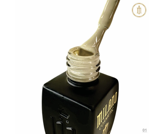 Изображение 2 Гель-лак Milano Color №01, 8 мл, Объем (мл, г): 8, Цвет: 01