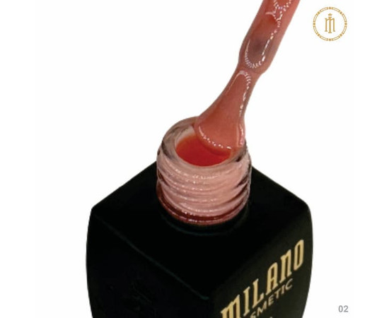 Зображення 2 Гель-лак Milano Nude Collection B №002, 8 мл, Об'єм (мл, г): 8, Колір: 002