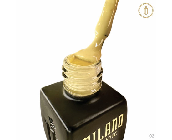 Изображение 2 Гель-лак Milano Color №02, 8 мл, Объем (мл, г): 8, Цвет: 02