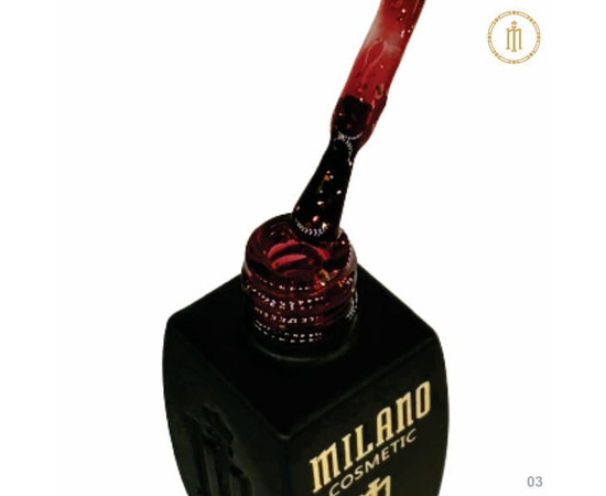 Изображение 2 База для гель лака Milano Golden Bloom №03, 10 мл, Объем (мл, г): 10, Цвет: 03