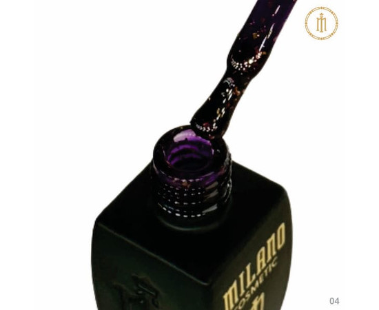 Изображение 2 База для гель лака Milano Golden Bloom №04, 10 мл, Объем (мл, г): 10, Цвет: 04