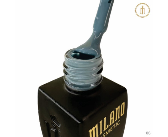 Изображение 2 Гель-лак Milano Color №06, 8 мл, Объем (мл, г): 8, Цвет: 06