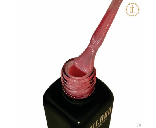 Зображення 2 Кольорова база Milano Cover Base №08, 12 мл, Об'єм (мл, г): 12, Колір: 08