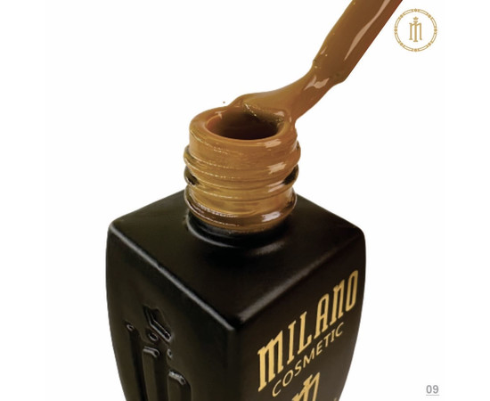 Изображение 2 Гель-лак Milano Color №09, 8 мл, Объем (мл, г): 8, Цвет: 09