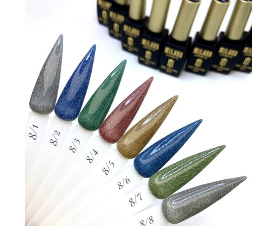 Зображення 3 Гель-лак Milano Effulgence №08/03, 8 мл, Об'єм (мл, г): 8, Колір: 08/03