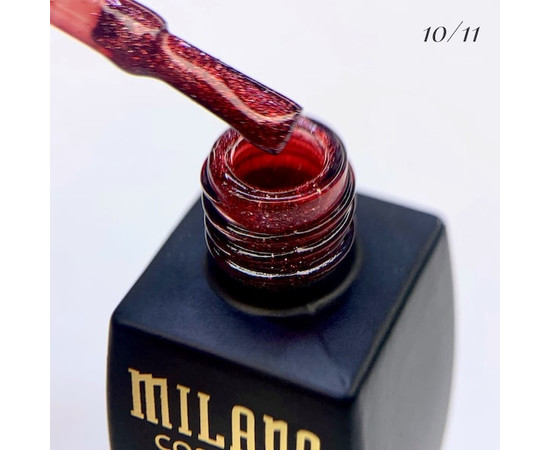 Зображення 2 Гель-лак Milano Effulgence Cat Eye 24D №10/11, 8 мл, Об'єм (мл, г): 8, Колір: 10/11