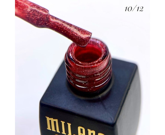 Зображення 2 Гель-лак Milano Effulgence Cat Eye 24D №10/12, 8 мл, Об'єм (мл, г): 8, Колір: 10/12