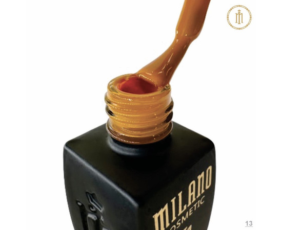 Изображение 2 Гель-лак Milano Color №13, 8 мл, Объем (мл, г): 8, Цвет: 13
