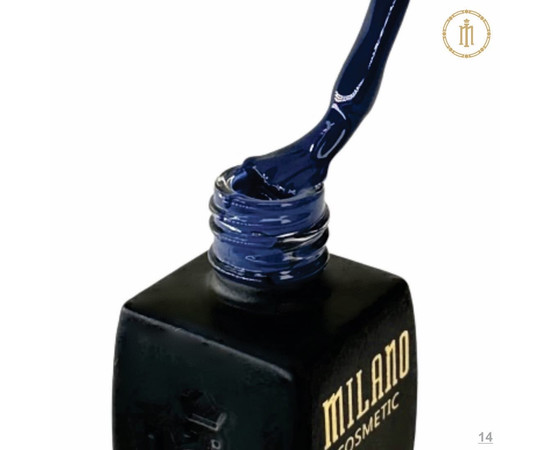 Зображення 2 Гель-лак Milano Color №14, 8 мл, Об'єм (мл, г): 8, Колір: 14