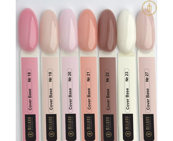 Изображение 2 Цветная база Milano Cover Base №20, 12 мл, Объем (мл, г): 12, Цвет: 20