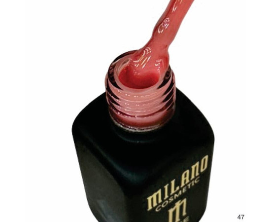 Зображення 2 Кольорова база Milano Cover Base №47, 12 мл, Об'єм (мл, г): 12, Колір: 47