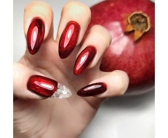 Зображення 2 Гель-лак Magic Girl Red Cat №3 рубіновий перламутр, 8 мл, Об'єм (мл, г): 8, Колір: 03