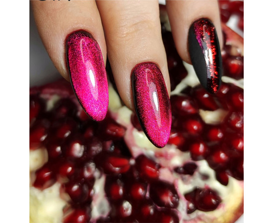 Зображення 2 Гель-лак Magic Girl Red Cat №1 малинова кішка, 8 мл, Об'єм (мл, г): 8, Колір: 01