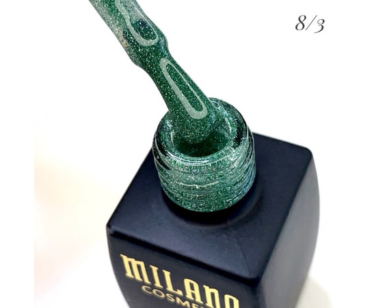 Зображення 2 Гель-лак Milano Effulgence №08/03, 8 мл, Об'єм (мл, г): 8, Колір: 08/03