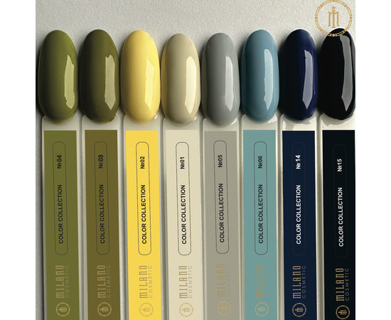 Изображение 4 Гель-лак Milano Color №07, 8 мл, Объем (мл, г): 8, Цвет: 07