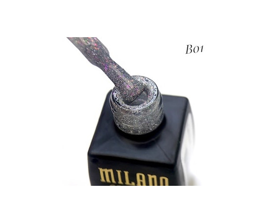 Зображення 2 Гель-лак Milano Phoenix №B-01, 8 мл, Об'єм (мл, г): 8, Колір: 01