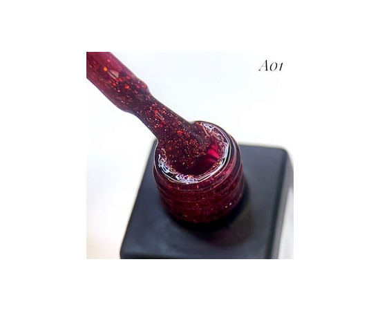 Зображення 2 Гель-лак Milano Phoenix №A-01, 8 мл, Об'єм (мл, г): 8, Колір: 01