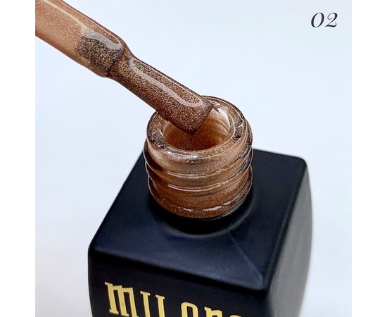 Зображення 2 Гель-лак Milano Cat Eyes Prizma №02, 8 мл, Об'єм (мл, г): 8, Колір: 02