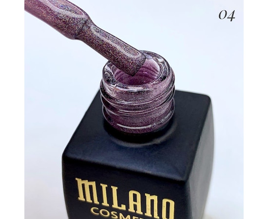 Зображення 2 Гель-лак Milano Cat Eyes Prizma №04, 8 мл, Об'єм (мл, г): 8, Колір: 04
