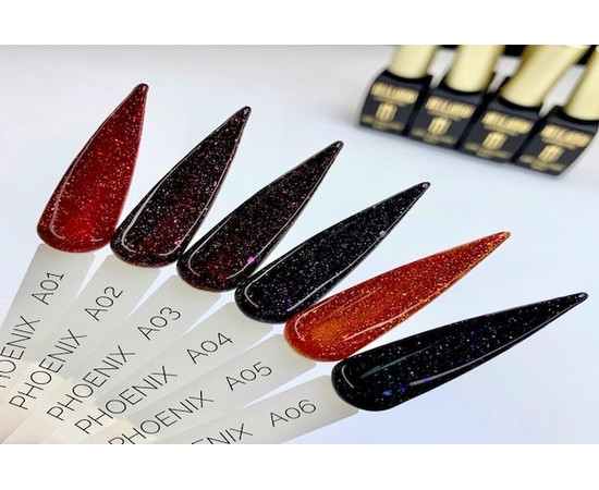 Зображення 3 Гель-лак Milano Phoenix №A-05, 8 мл, Об'єм (мл, г): 8, Колір: 05