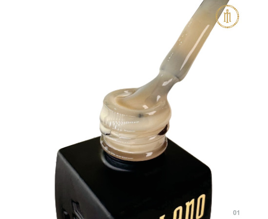 Зображення 2 База кольорова Milano Color Cover Base №01, 8 мл, Об'єм (мл, г): 8, Колір: 01