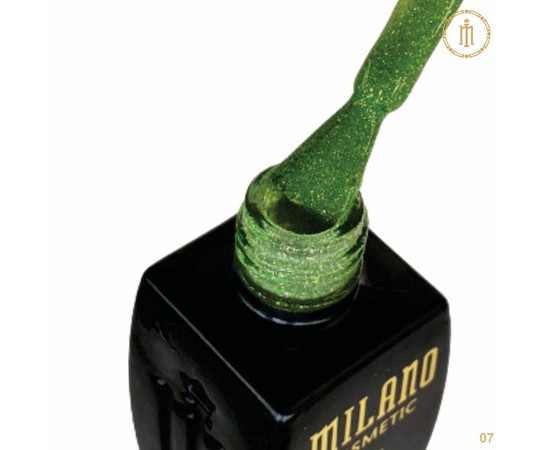 Зображення 2 Гель-лак Milano Effulgence Sun №07, 8 мл, Об'єм (мл, г): 8, Колір: 07