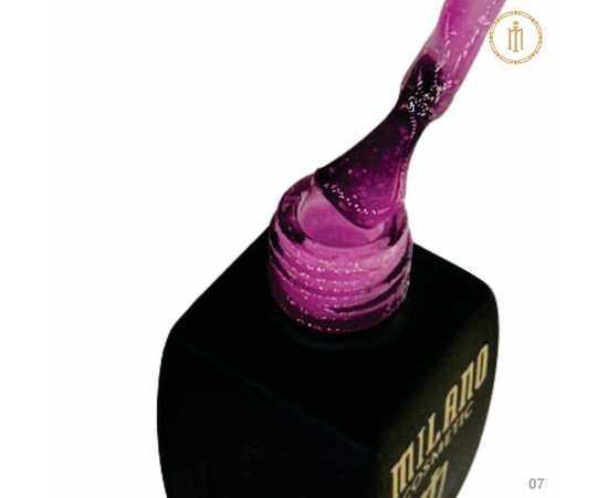 Изображение 2 База с поталью Milano Base Yuki №07, 10 мл, Объем (мл, г): 10, Цвет: 07