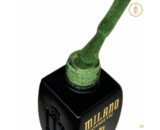 Зображення 2 Гель-лак Milano Effulgence Sun №08, 8 мл, Об'єм (мл, г): 8, Колір: 08