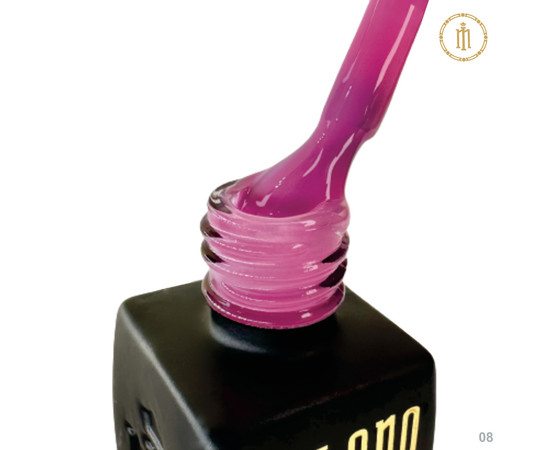 Зображення 2 База кольорова Milano Color Cover Base №08, 8 мл, Об'єм (мл, г): 8, Колір: 08